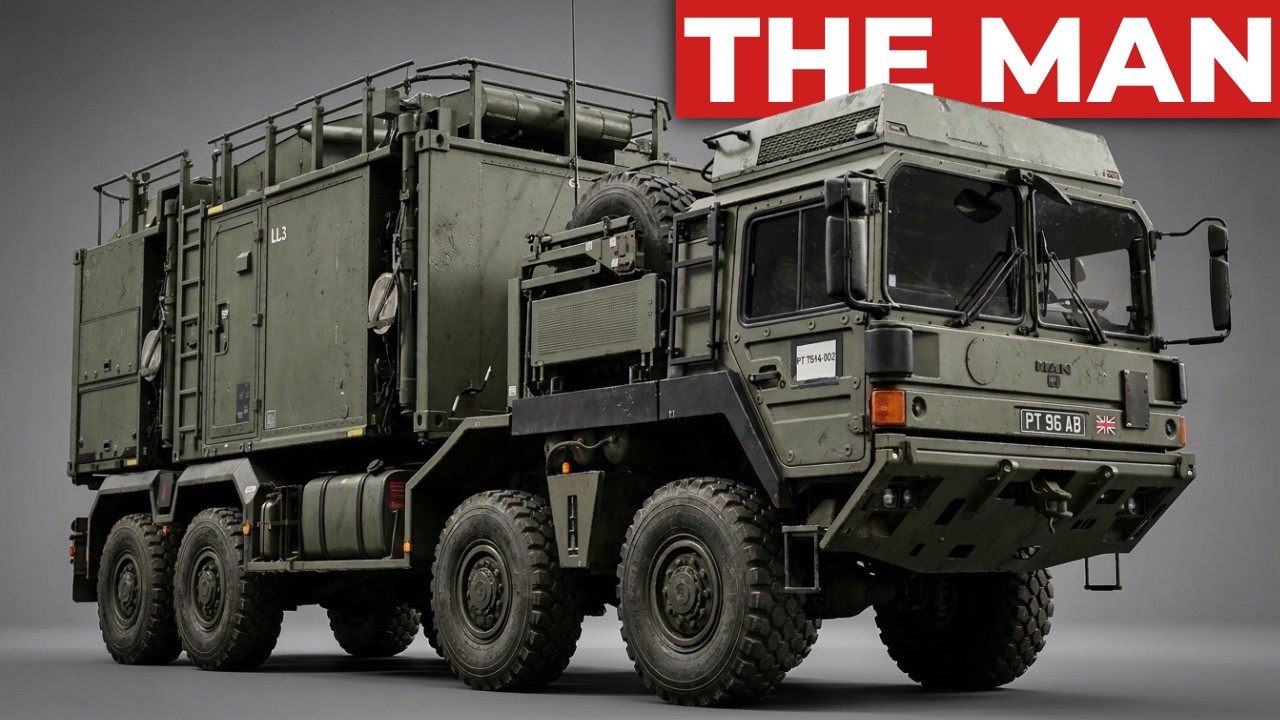 The 'German' Truck That Kept The Entire British Army Alive In Afghanistan