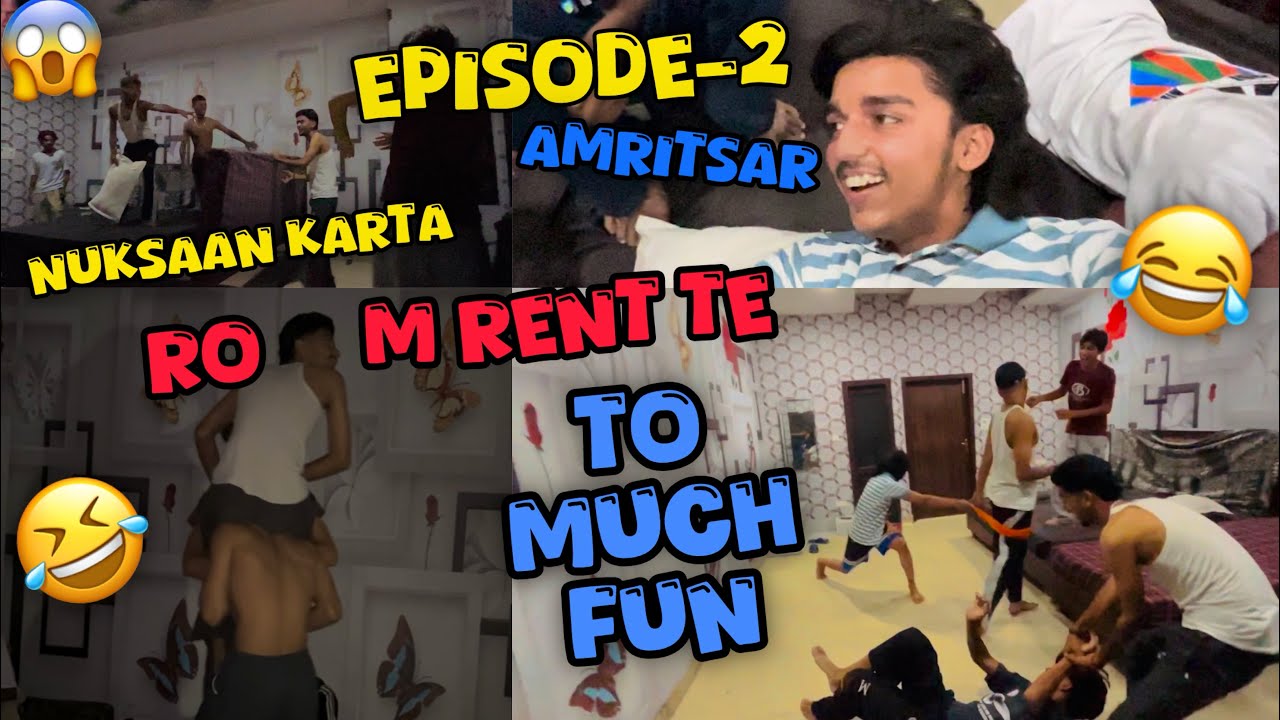 Ep.2 || Amritsar Vich Hotel Valiya Da Nuksaan Karta😱 || Raat De 2.00 Vje Tak Masti😂