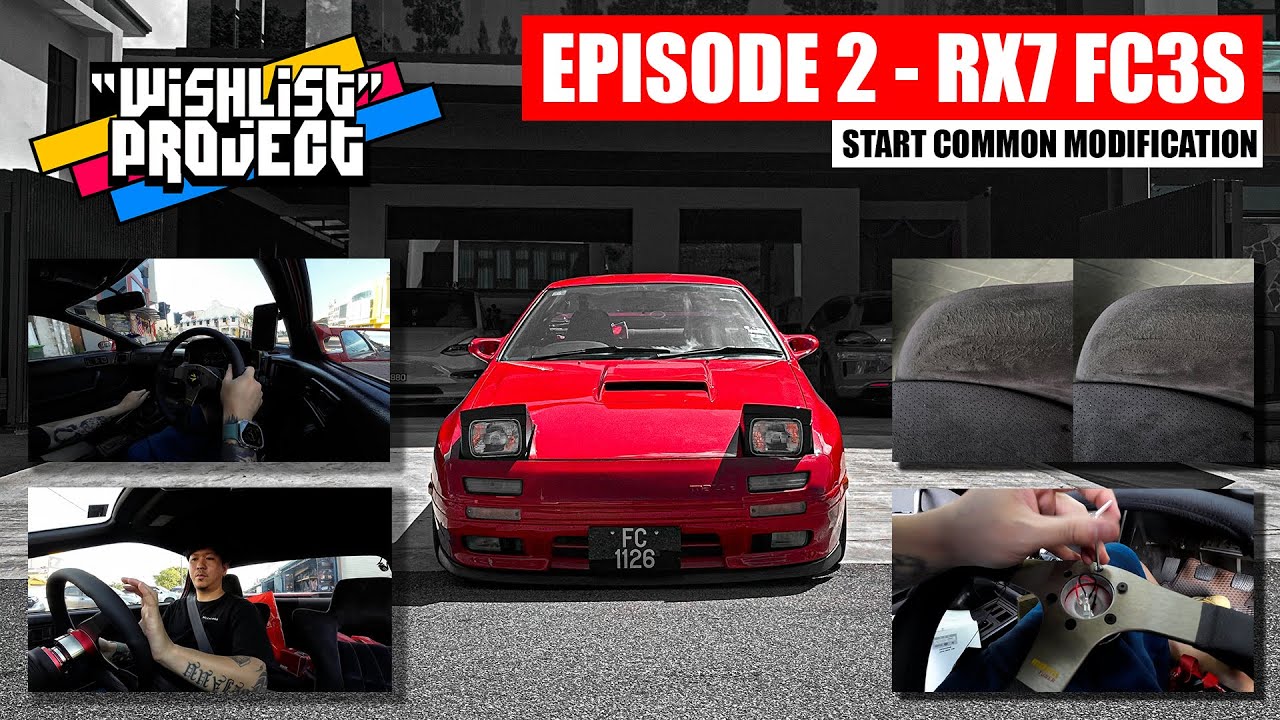 RX7 FC3S / EP 2 - MINOR MODIFICATION