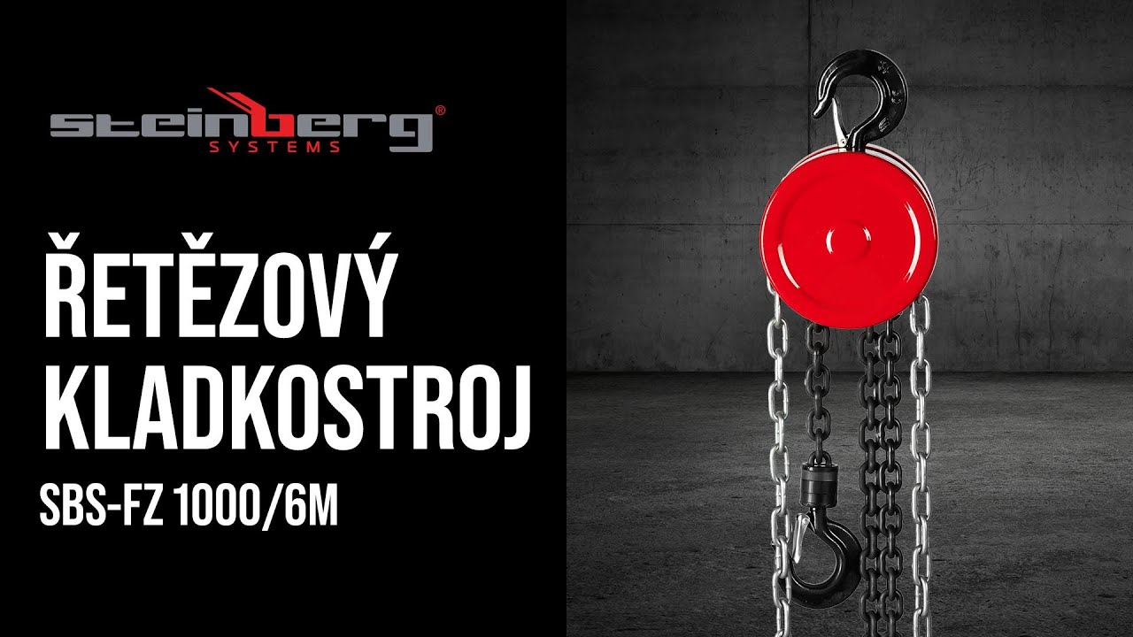 Řetězov&yacute; zved&aacute;k Steinberg Systems SBS-FZ 1000/6M | Představen&iacute; produktu 10030653