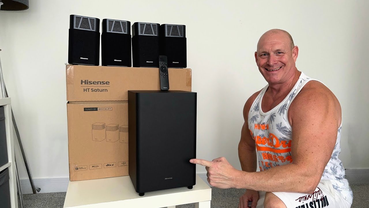 Hisense HT Saturn, Wireless Dolby Atmos Speaker System. BETTER than a Soundbar?