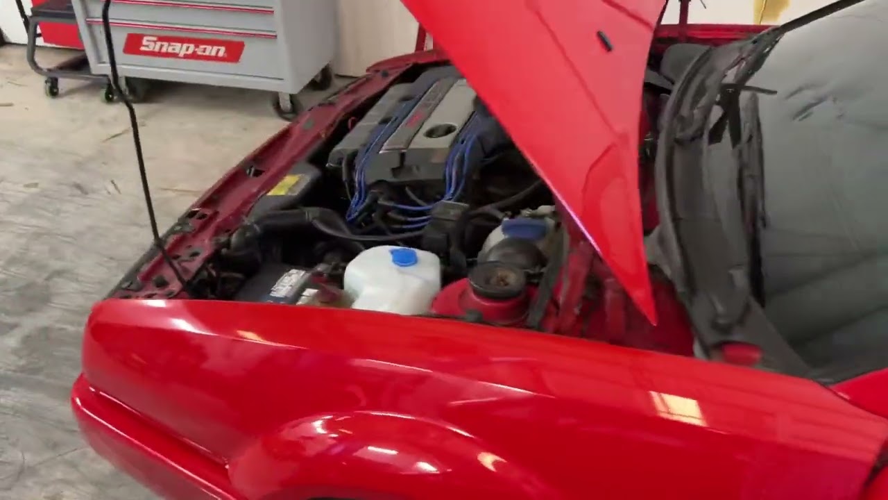 1992 Volkswagen Corrado VR6 2.9L cold start video