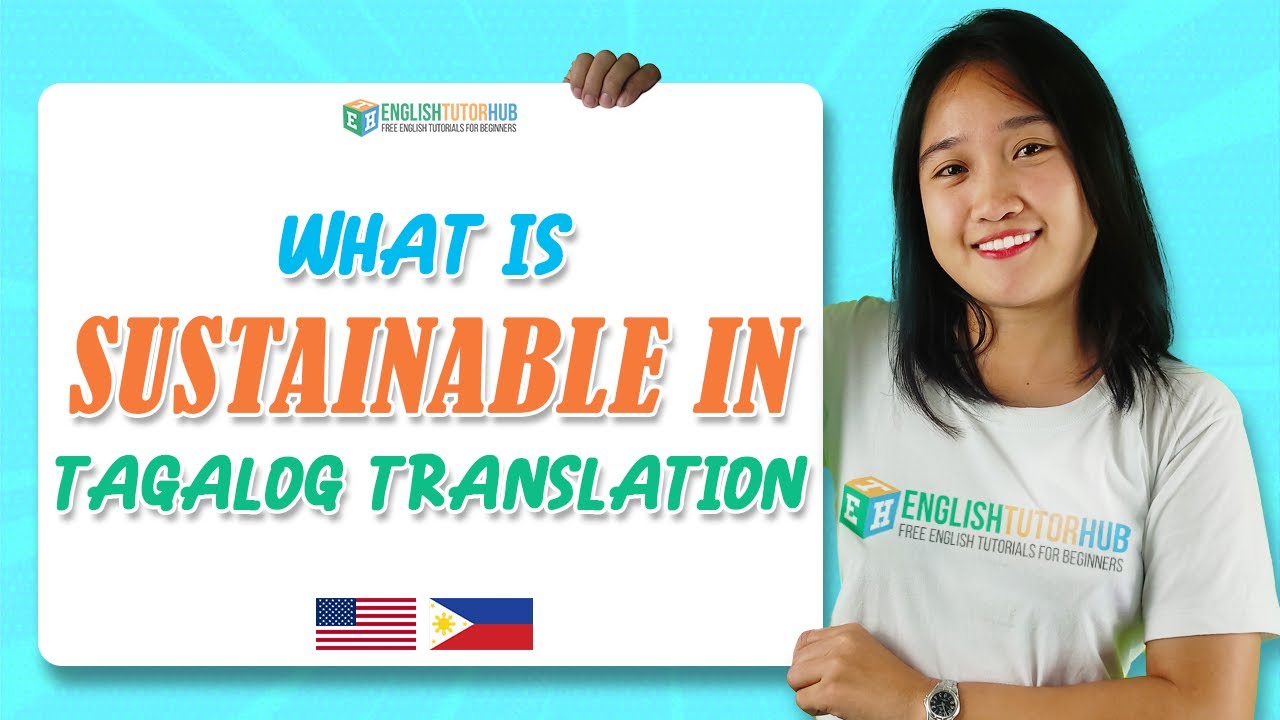 What is Sustainable In Tagalog Translation | Sustainable In Tagalog