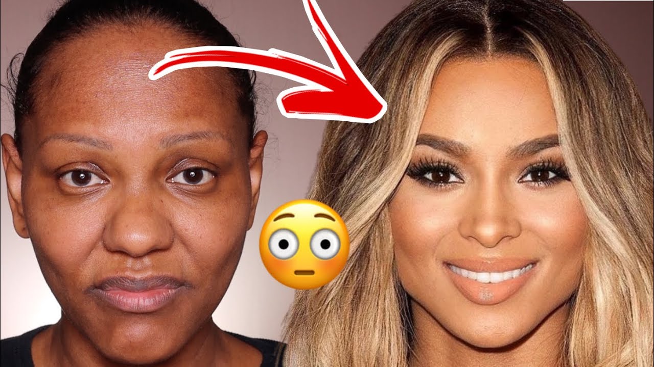 MAKEUP TRANSFORMATION CIARA 😱 RPGSHOW GLUELESS WIGS 😳 🔥