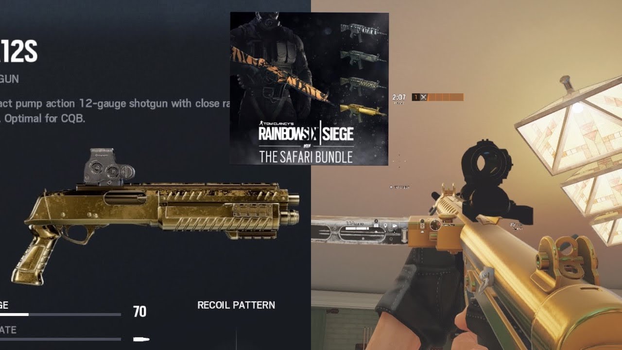 Rainbow Six how to get the Gold camo skin 2021!
