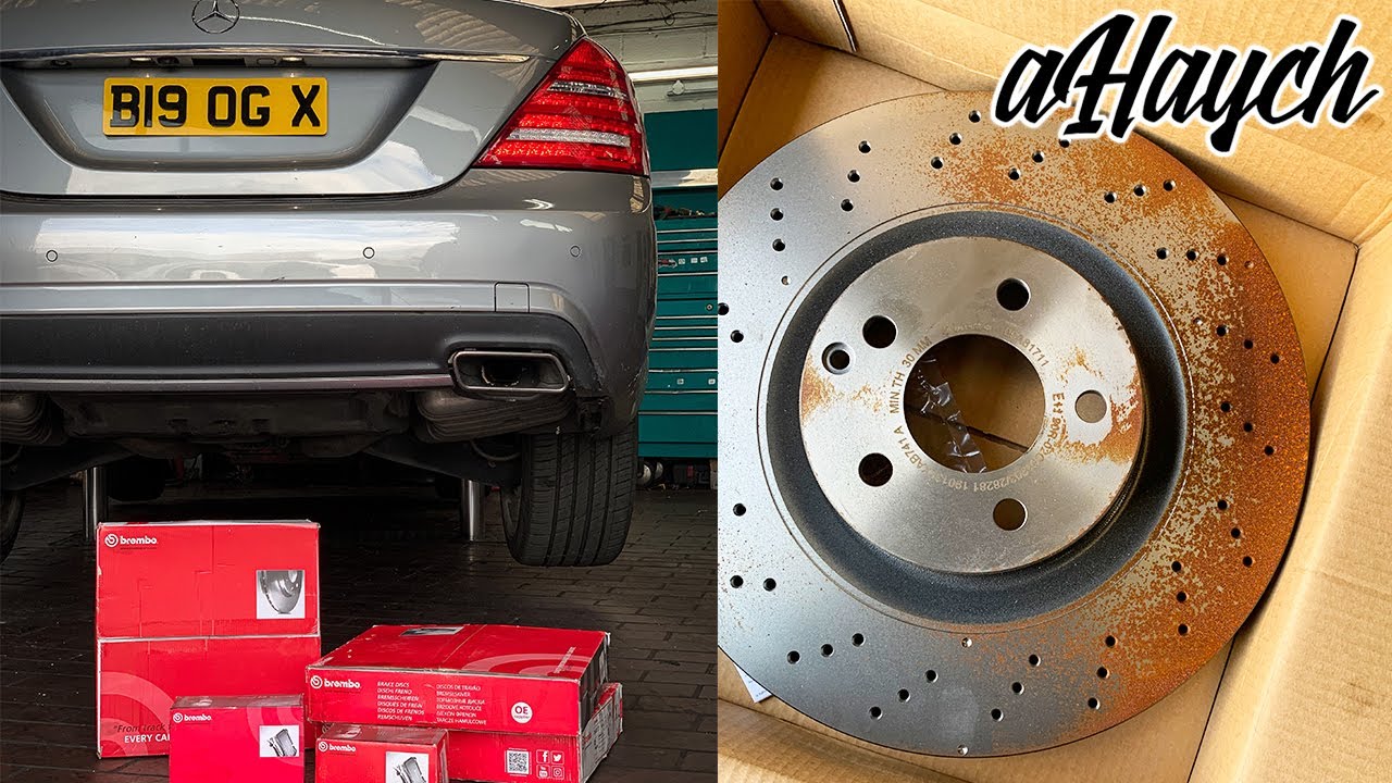CHANGING W221 S CLASS BRAKE PADS AND DISCS (GONE WRONG!!!) PT2