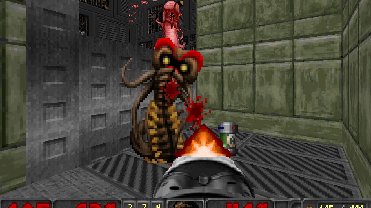 Doom Shareware 1.2 DEMO3 with Freedoom as the IWAD