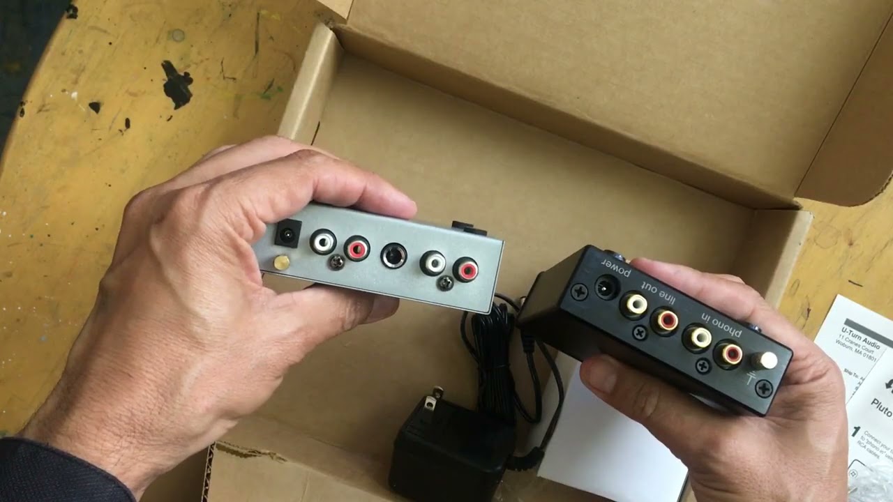 UTurn Pluto 2 pre amp phono stage vs Pyle PP444
