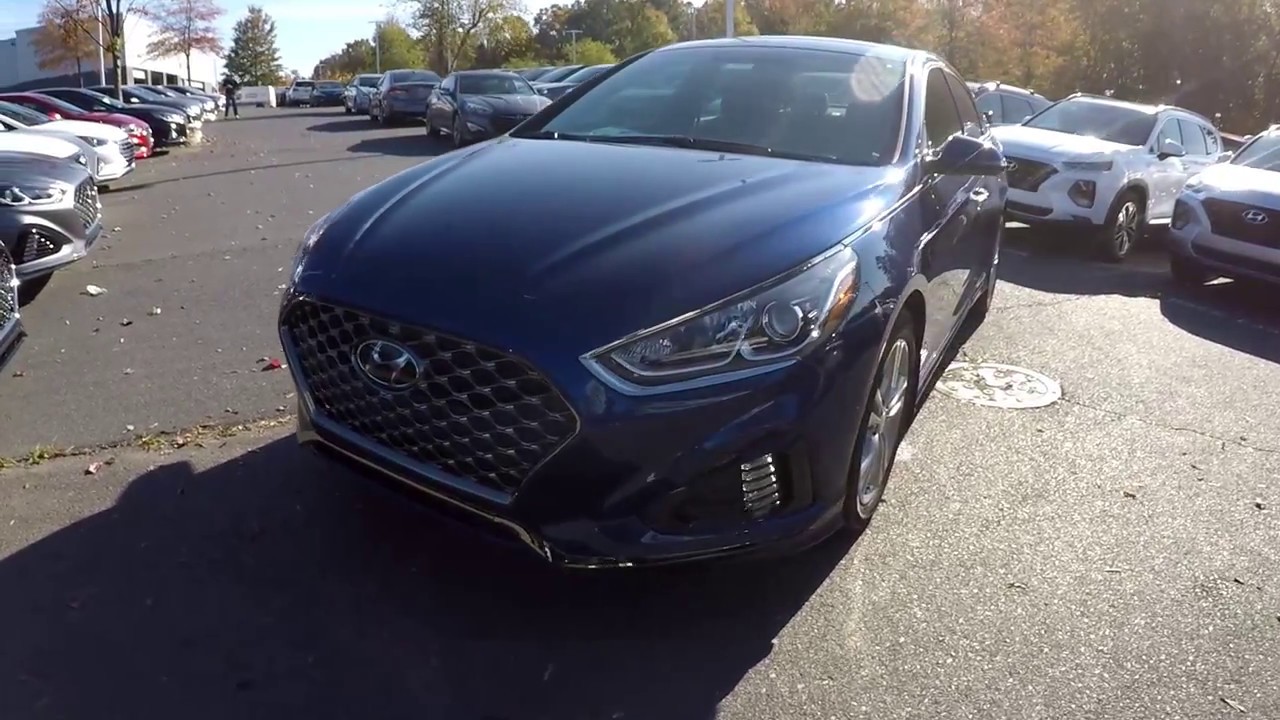 Walkaround review of NEW 2019 Hyundai Sonata Sport