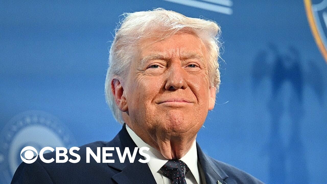 Trump refers to war in Iran as an 