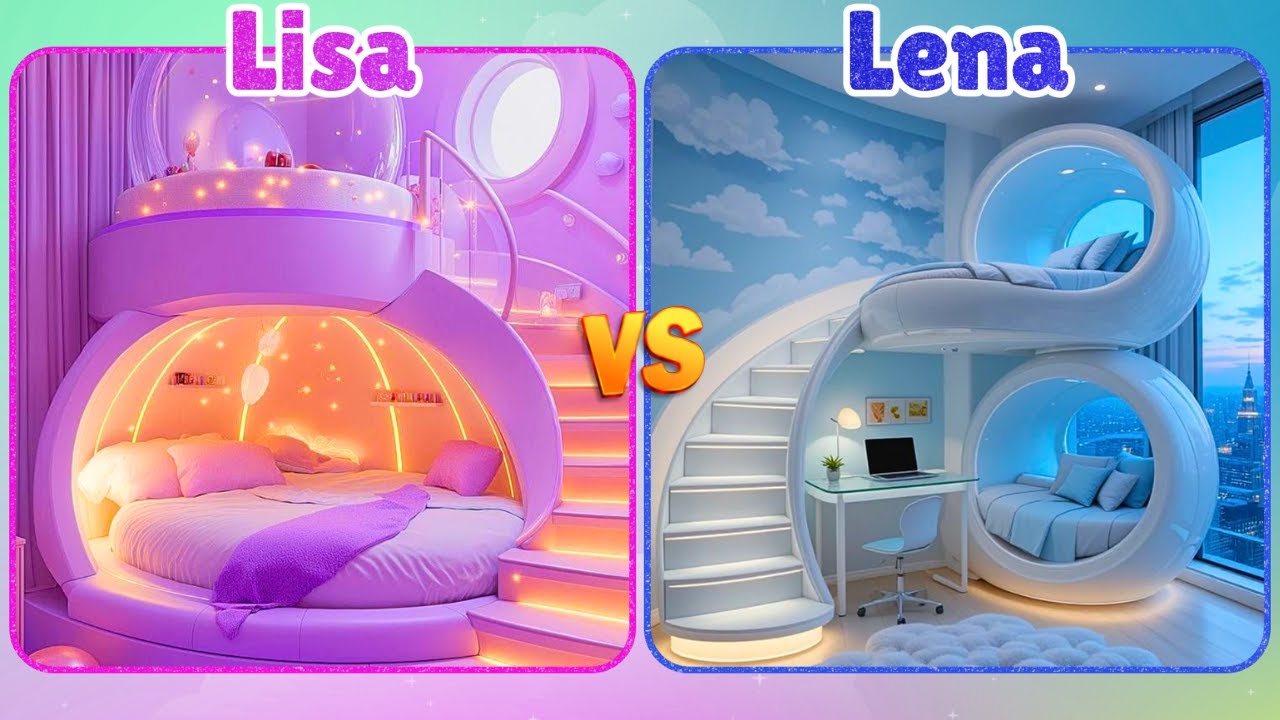 Lisa or Lena? Which Style Steals Your Heart Today? 💖🌈