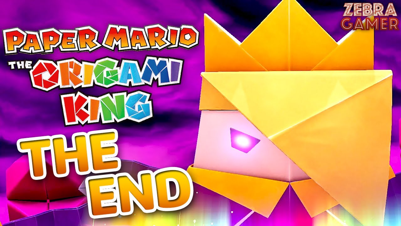 The End! King Olly Final Boss! - Paper Mario: The Origami King Gameplay Part 31