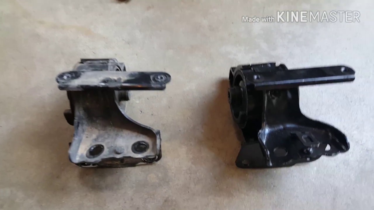 Замена опоры двигателя/трансмиссии со стороны водителя на Toyota Corolla 2001 года