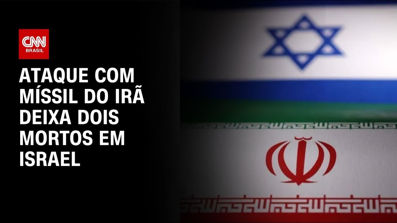Míssil iraniano deixa dois mortos na capital de Israel | LIVE CNN