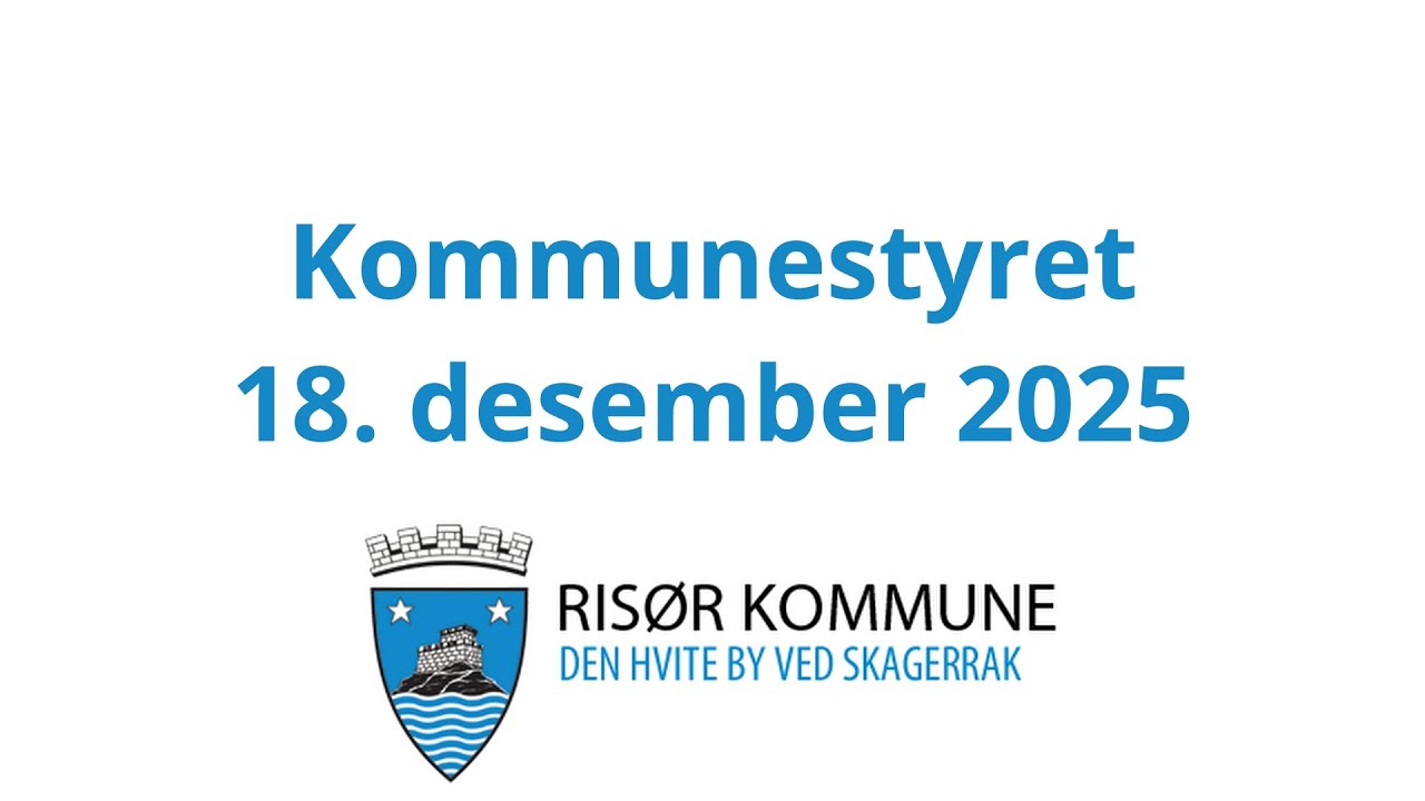 Kommunestyret i Risør 18. desember 2025