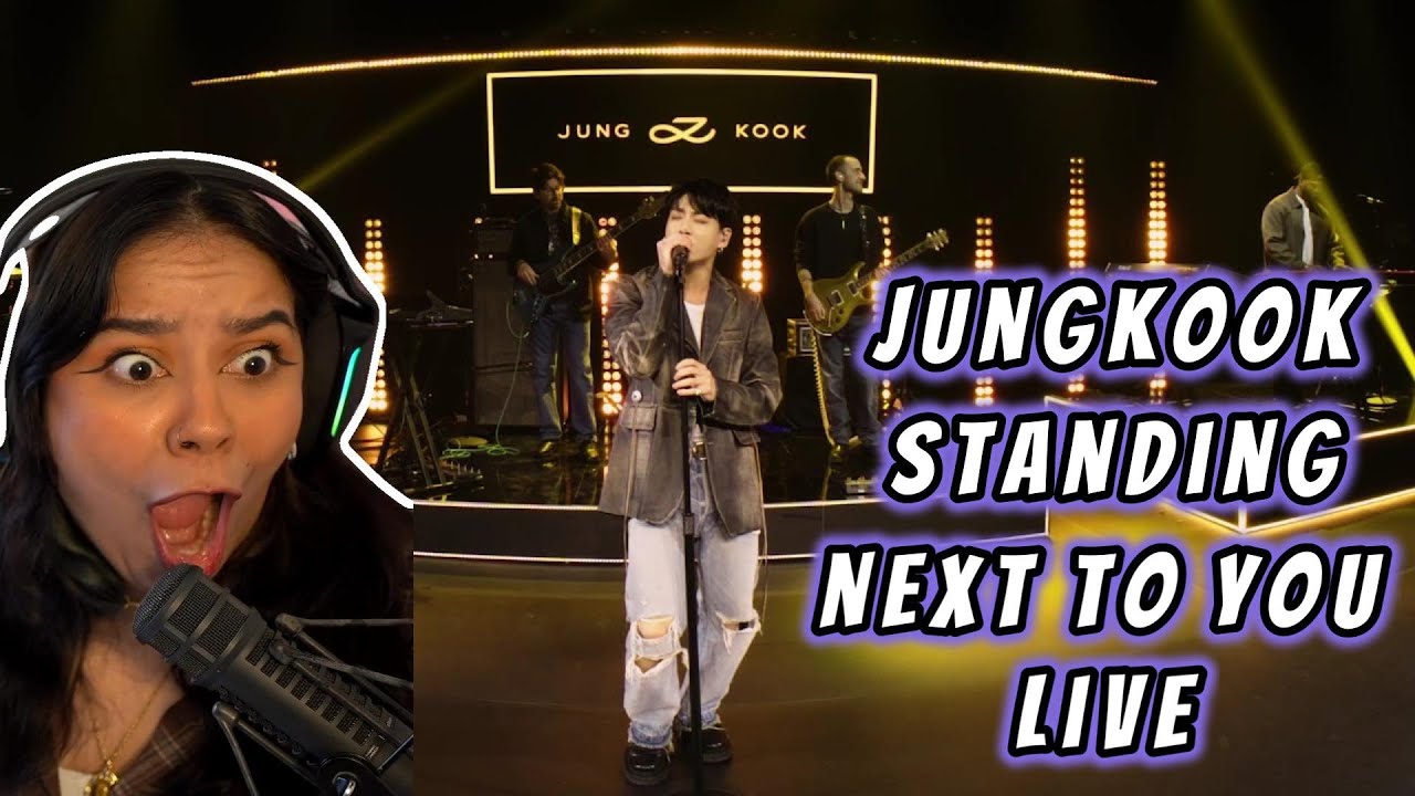 JUNGKOOK 'Standing Next To You' @iHeartRadio LIVE | JUNGKOOK bias REACTS
