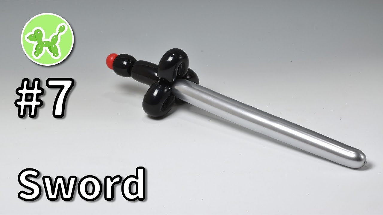 Sword - Balloon Animals for Beginners #7 / バルーンアートの基本 #7 (剣)
