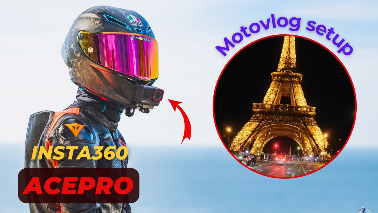 Mon Setup Ultime de Motovlogging ! INSTA360 AcePro 🔥