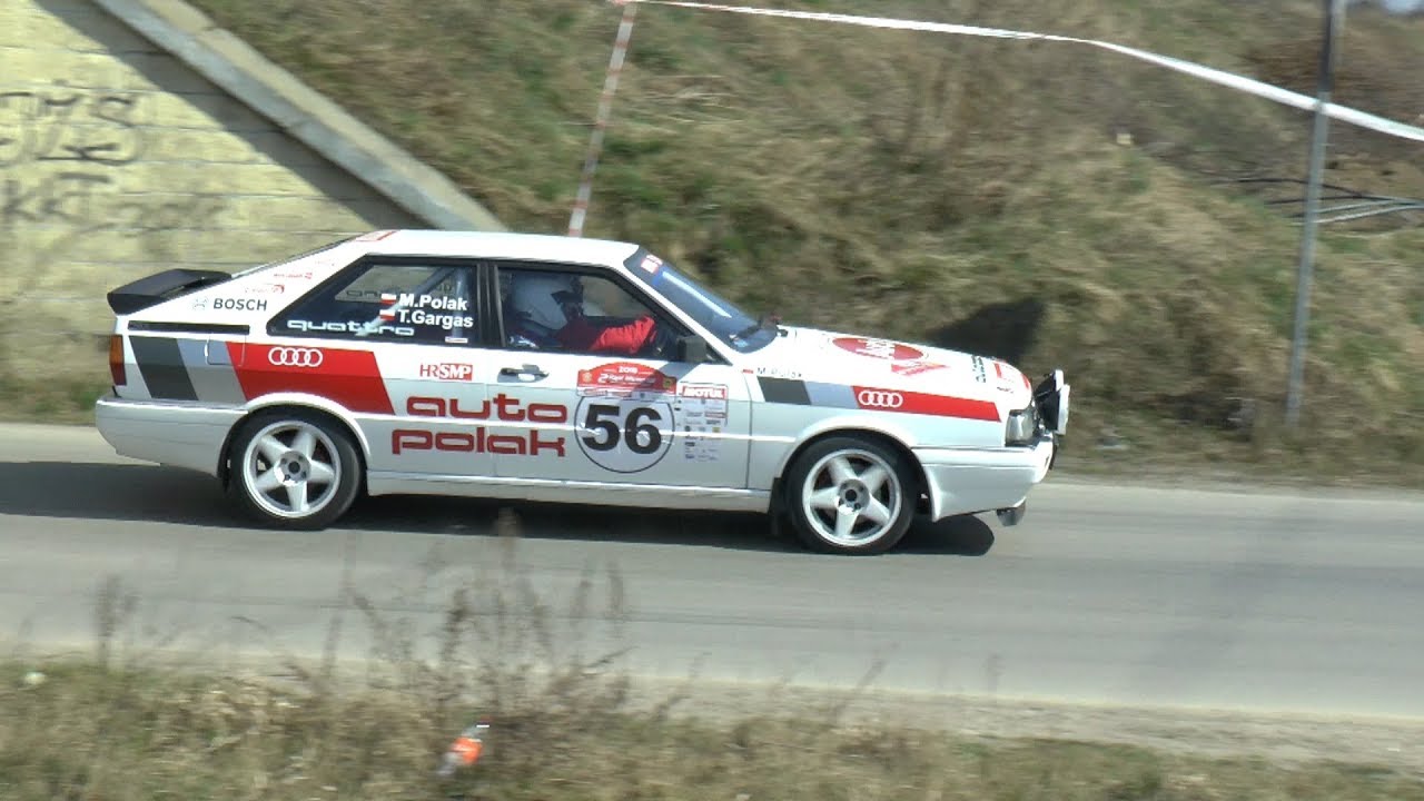 HRSMP 12 Rajd Memoriał Janusza Kuliga i Mariana Bublewicza  Polak Gargas Audi B2 Coupe Quattro