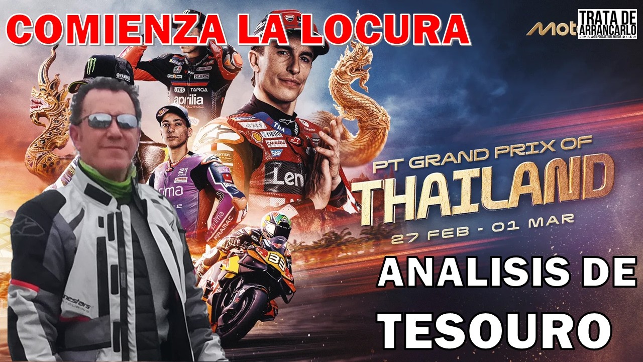 🏁 Previa Tailandia 2026 Buriram al rojo vivo – MotoGP con Tesouro 🏍️