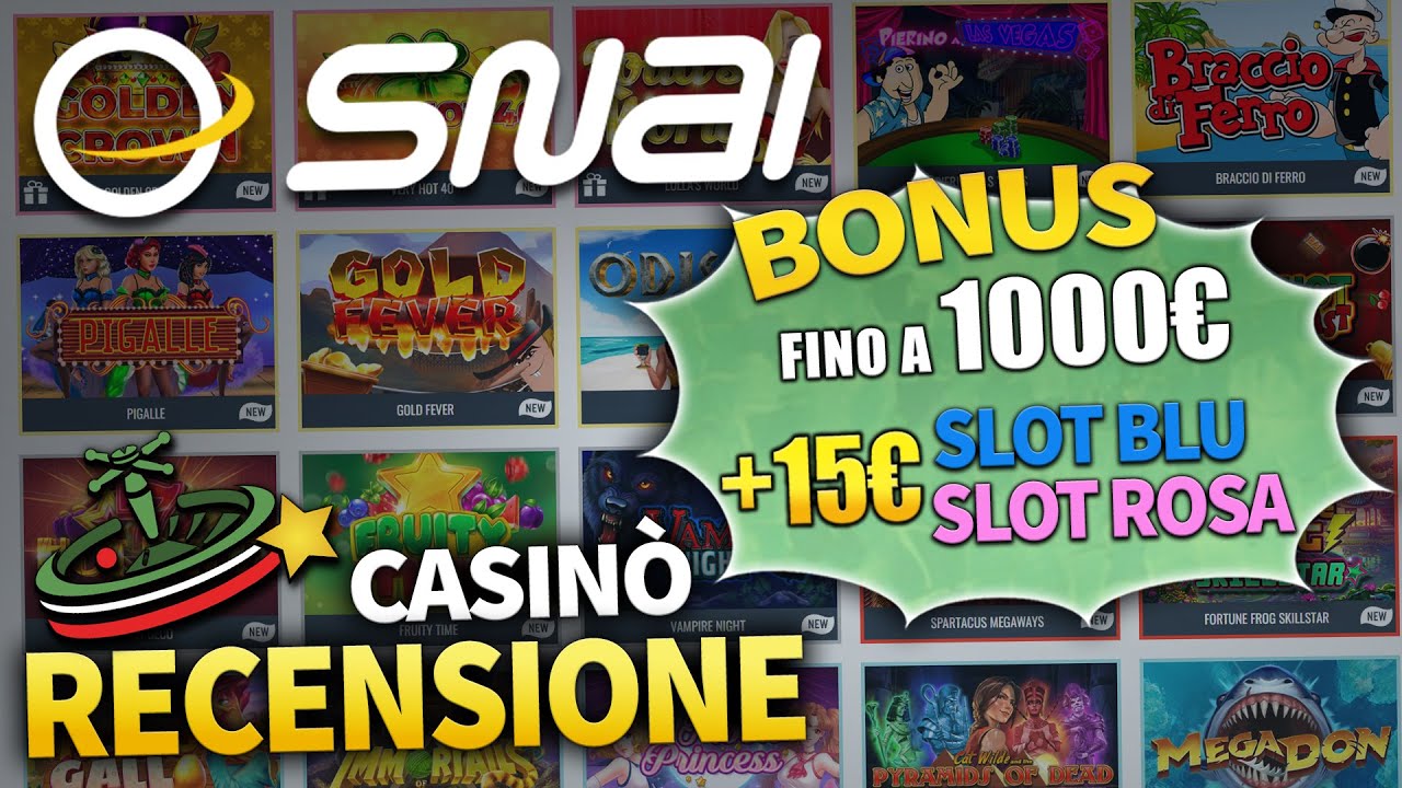 Conviene giocare su Snai? 💰 Recensione Casinò