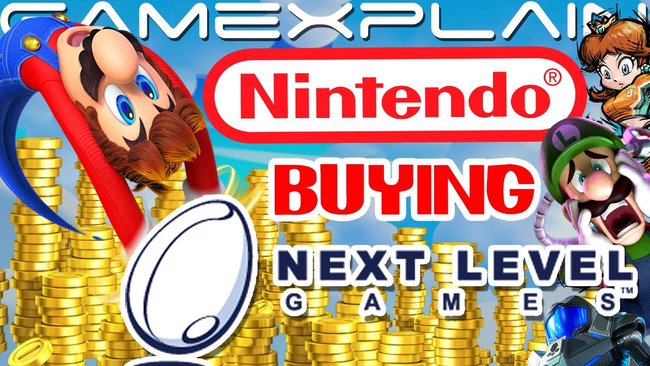 Whoa! Nintendo's Buying Next Level Games! (Luigi's Mansion, Mario Strikers, & More!)