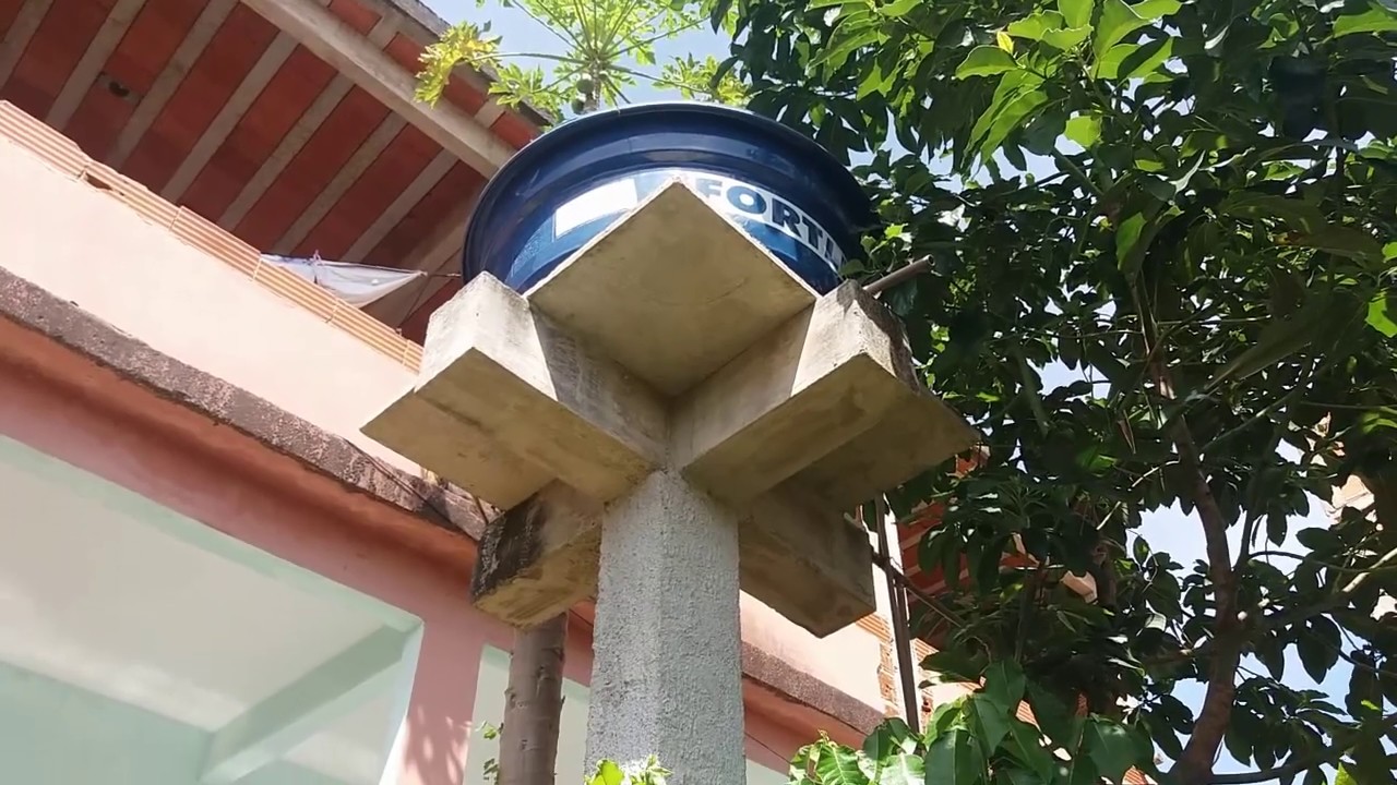 Pilar para base de caixa dágua que suporta caixa de 1,500 litros!