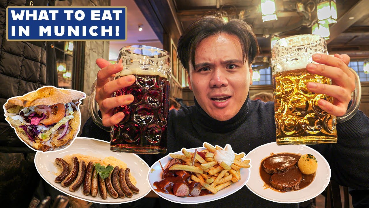 MUNICH FOOD TOUR | 1L Beer, Currywurst, Döner Kebab + more!