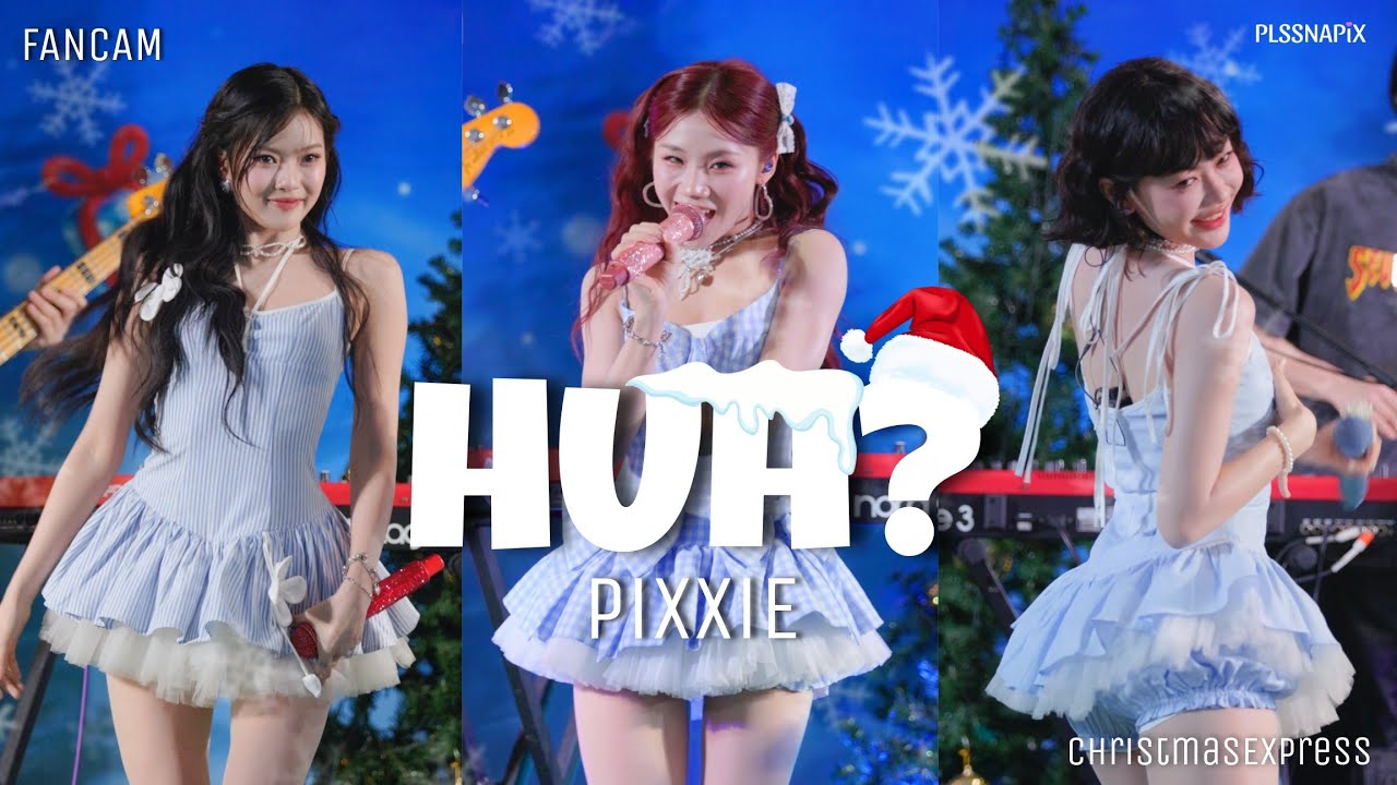 FANCAM PiXXiE •: HUH? :• ChristmasExpress @TERMINAL21 RAMA3 19.12.25