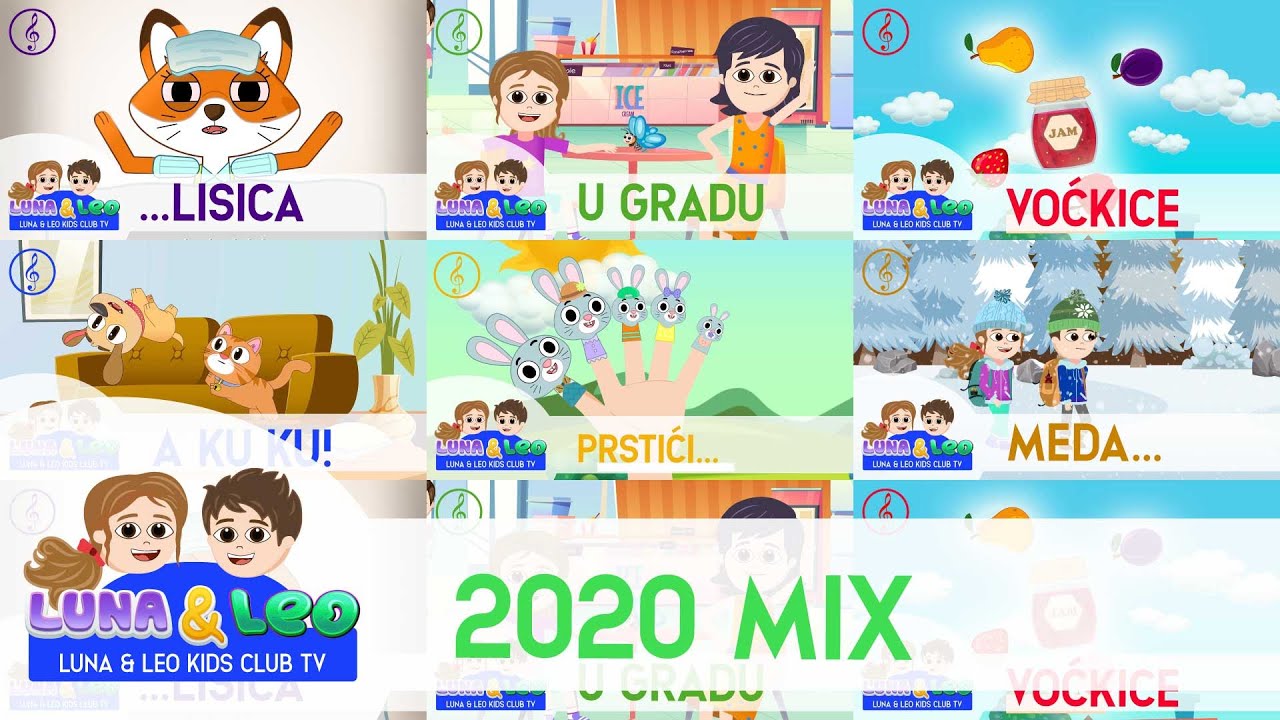 Luna i Leo 2020 mix - Sve pesmice iz 2020 na jednom mestu | Nove decije pesme