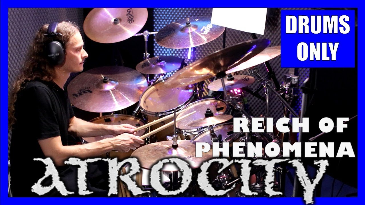 ATROCITY - Reich of Phenomena (drums only by Simon Skrlec)