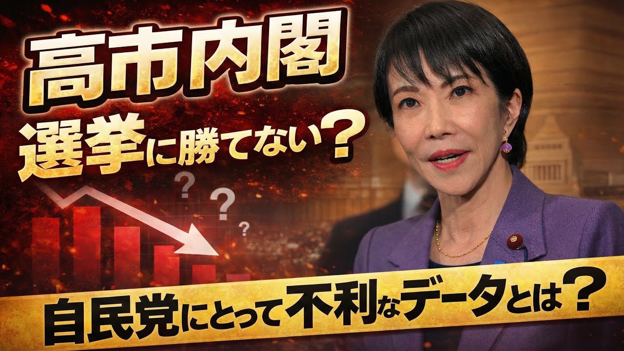 解説！高市内閣選挙に実は弱い？データを元に分析。元博報堂作家本間龍さんと一月万冊