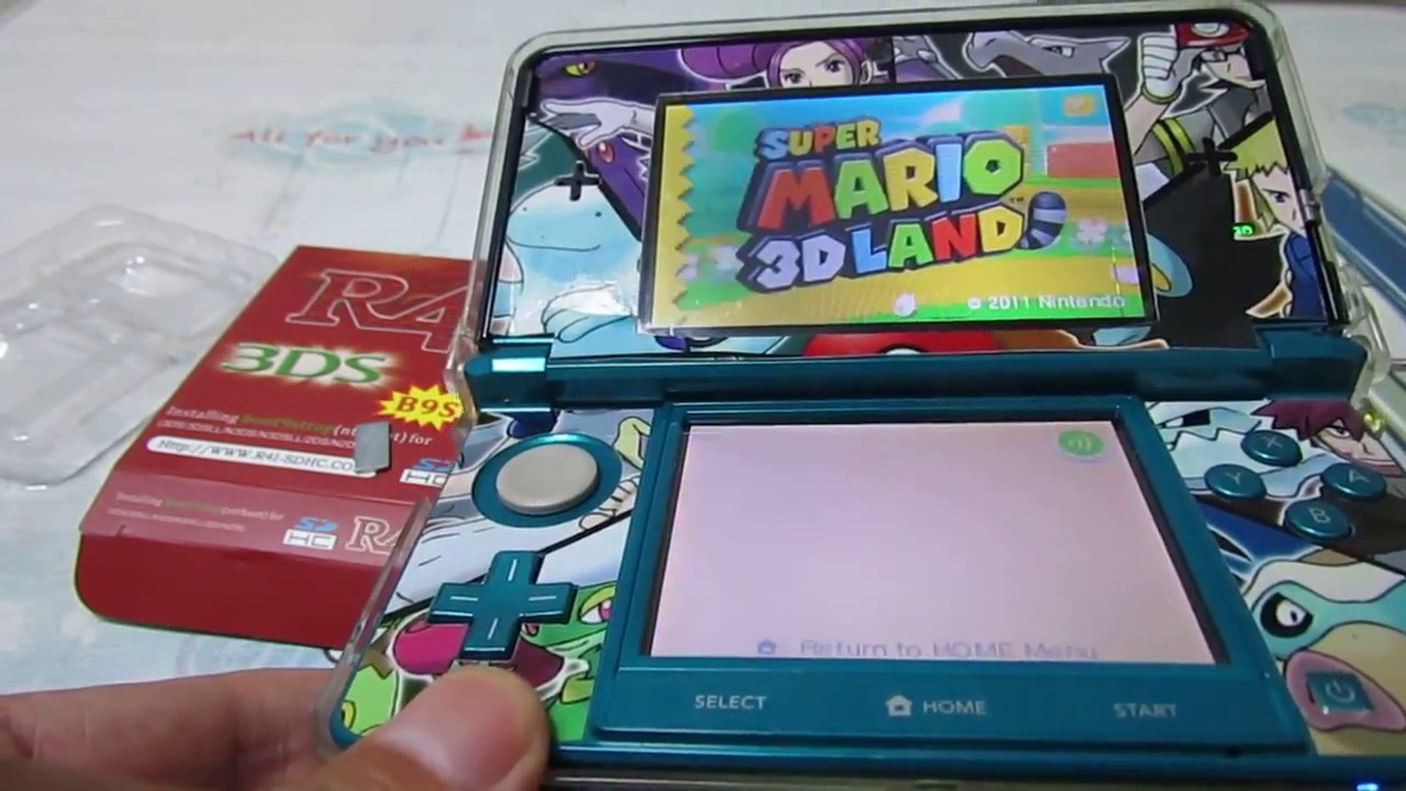 R4i B9S card 3DS games tested on 3DS Sys 11.6.0-39J