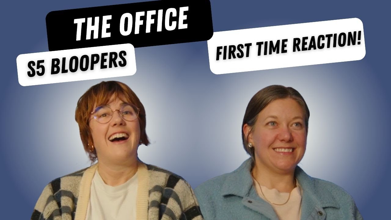 The Office | S5 Bloopers | First Time Watching!