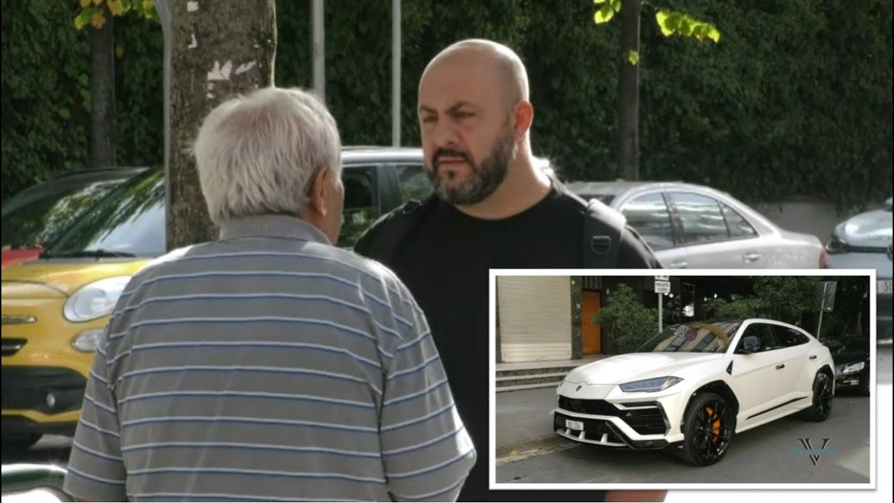 Tirana, chiede l'elemosina davanti al suv da 250mila euro: 