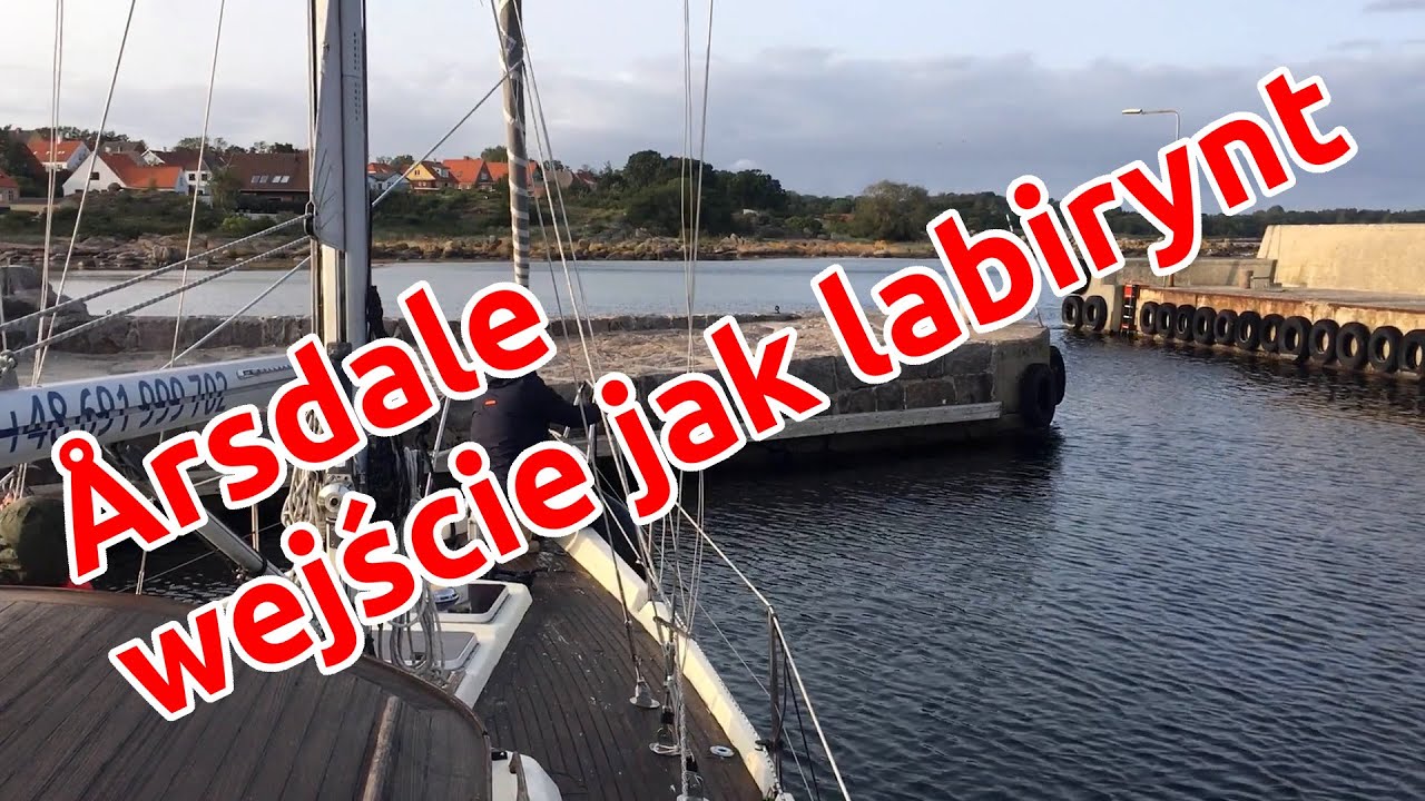 Wyjście z Årsdale na Bornholmie, trochę labirynt