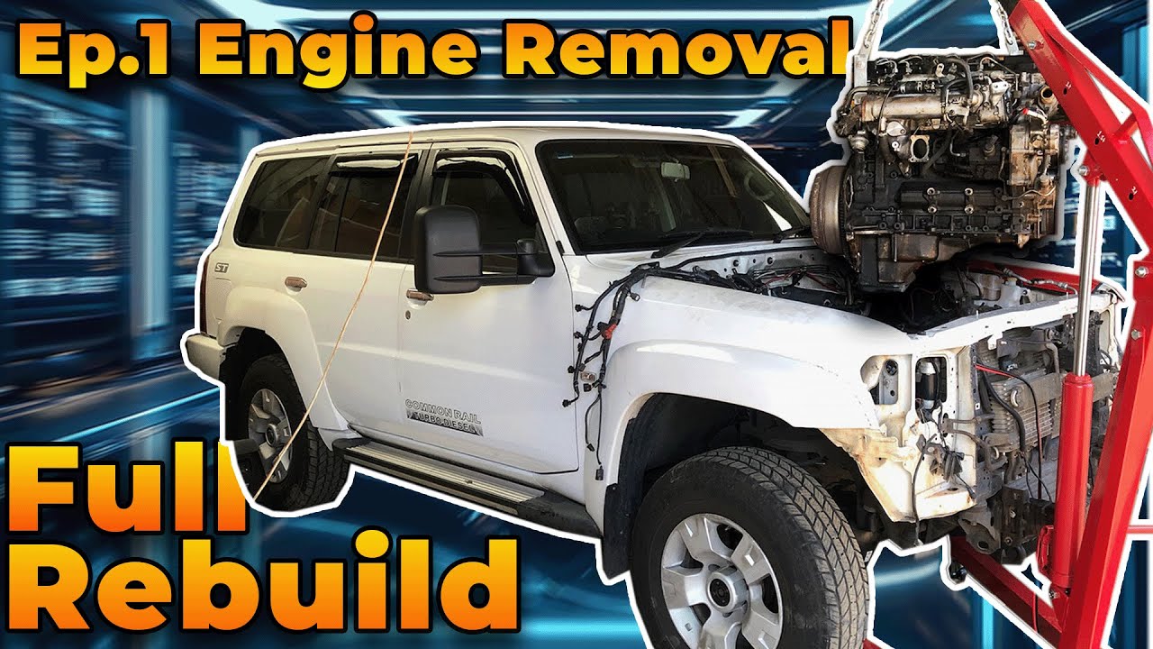 Nissan Patrol Restoration - Ep.1 Engine Removal