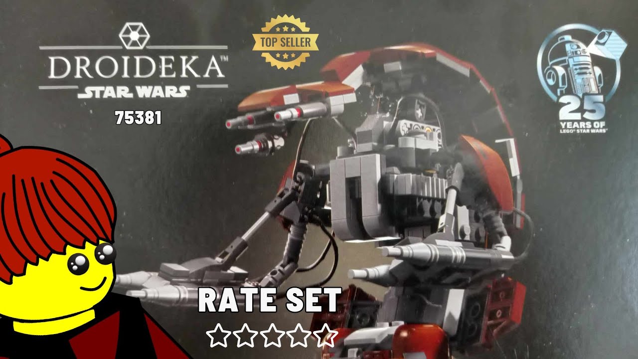 Droideka 75381 Star Wars Lego speed build