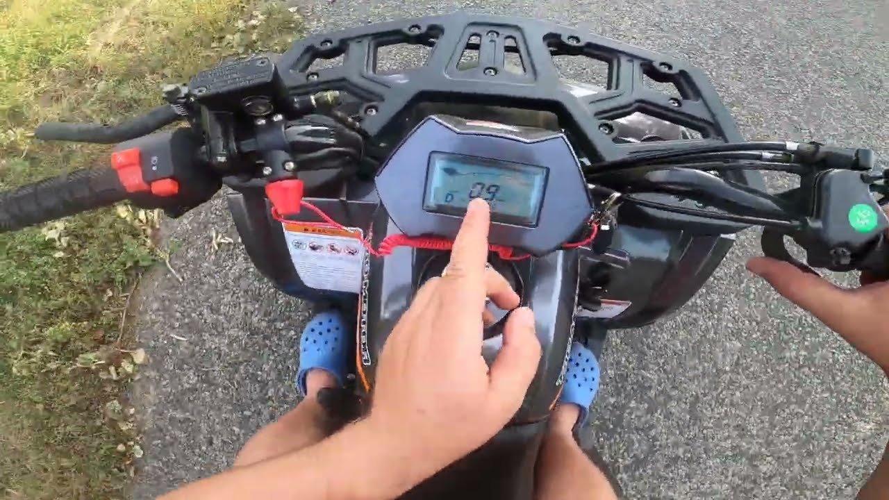 Дитячий квадроцикл і дядя 103кг. Тест - драйв Forte Orix Hunter Scrambler