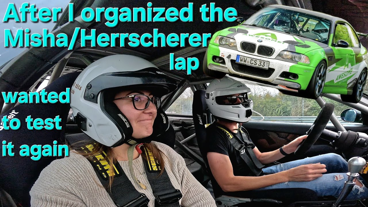 BMW E46 M3 with @herrscherer after @mgcharoudin lap 🤯 BTG Nürburgring Nordschleife