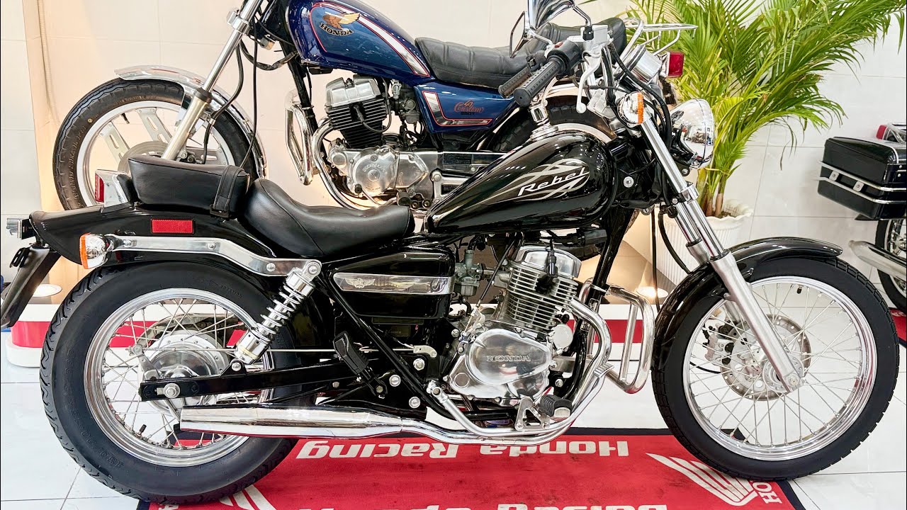 Honda Rebel 125 cực kỳ đẹp : chính chủ sang tên : đời 1998,xe hoàn hảo. Lên tem đẹp từng chỉ tiếc : 