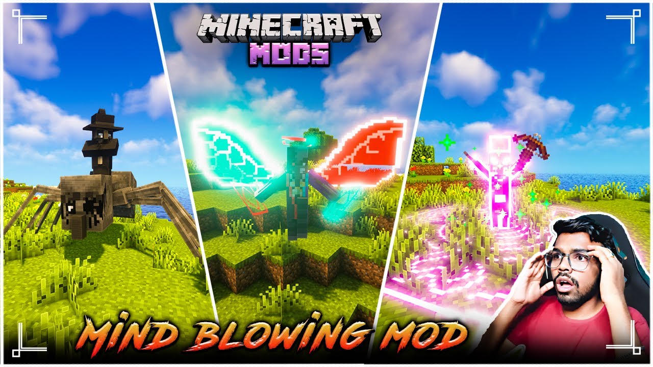Illage and Spillage 😨 | Mind Blowing | Minecraft Mods | Maddy Telugu Gamer