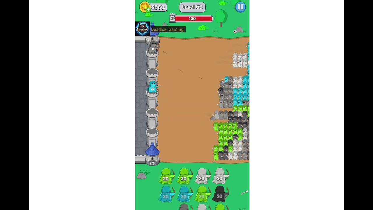 Rainbow Rush Level 56. Walkthrough Gameplay  