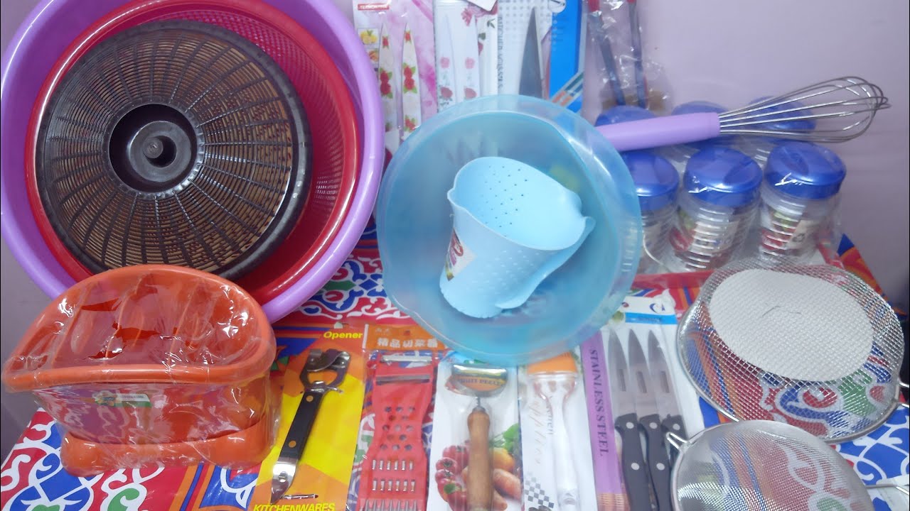 #مشتريات جهاز العروسه# مشتريات رفايع المطبخ