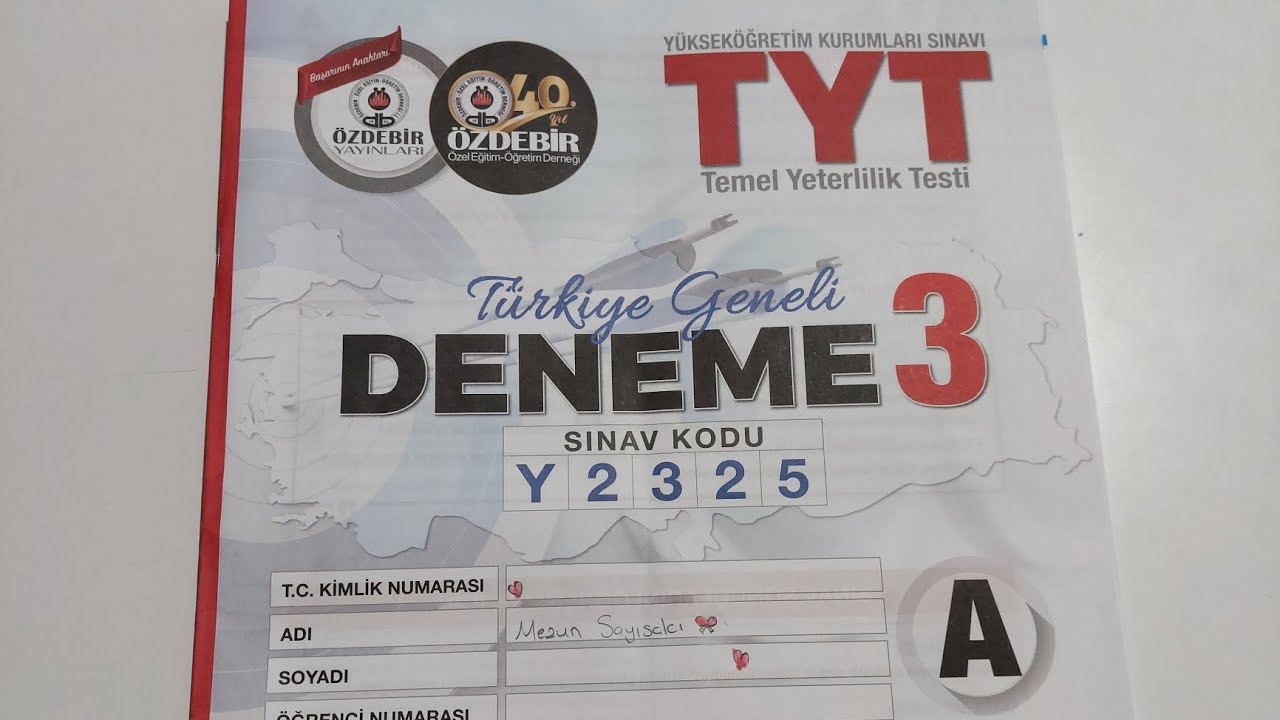 Özdebir Tg Tyt Sonucum #yks #yks2026 #tyt 
