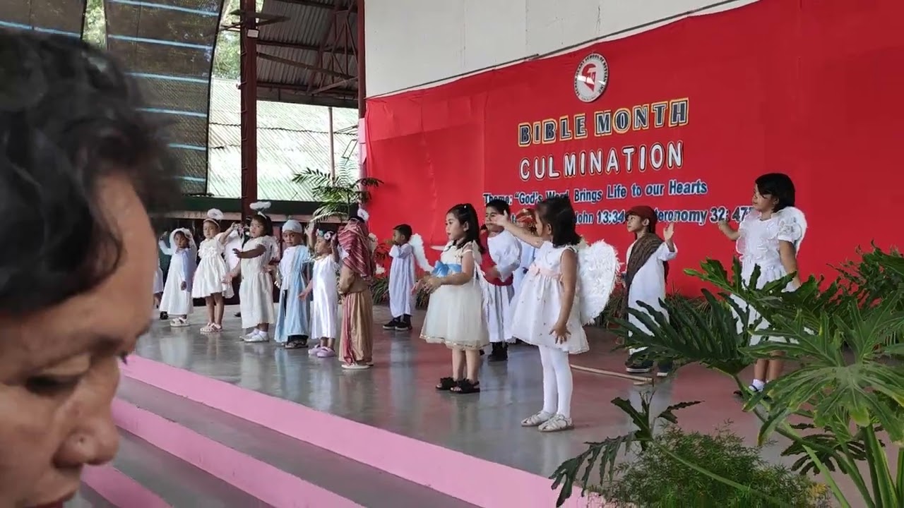 Gianna Gen's Presentation in the Bible Month Culmination