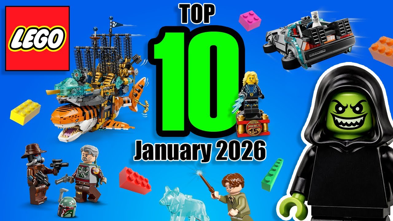 Top 10 LEGO Sets releasing January 2026!!!
