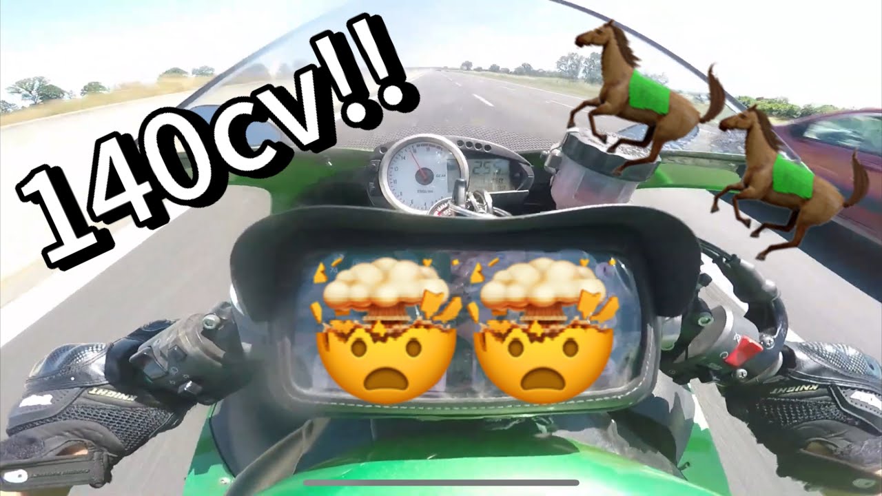 TOP SPEED NINJA 636 - GEAR 1/2/3 (crazy ride)