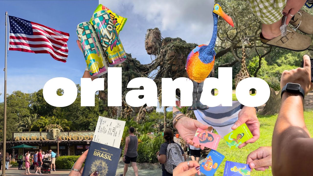 EUA VLOG 🇺🇸 - viagem, Disney Animal Kingdom, lançamento foguete, ross ✨🦒🦓🐘🎢🏔️🚀🛍️