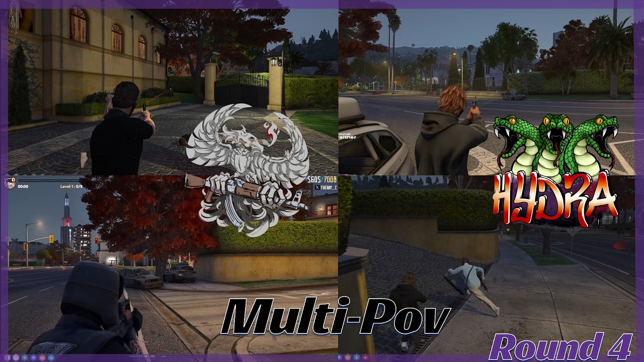 ⚔️ Habibis Vs Hydra War 🔥🔥 MVP (Jaden)  6v6 Round 4 | NoPixel 4.0